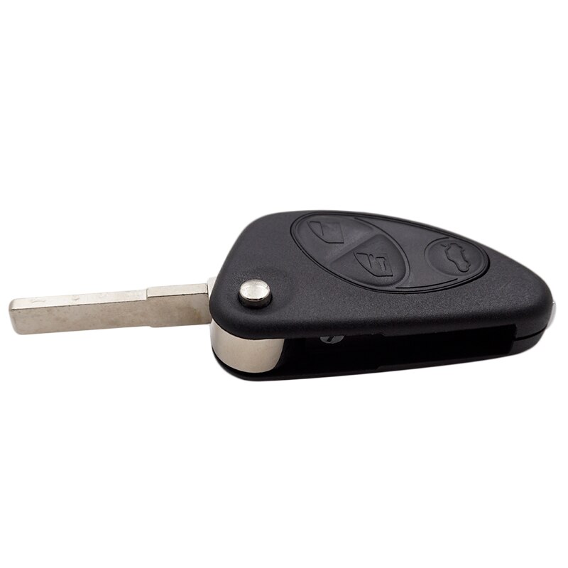 Cocolockey-funda de llave de para Alfa Romeo GT 147 156 166, mando a distancia con tapa, carcasa de llave de coche plegable de repuesto, 2 y 3 botones