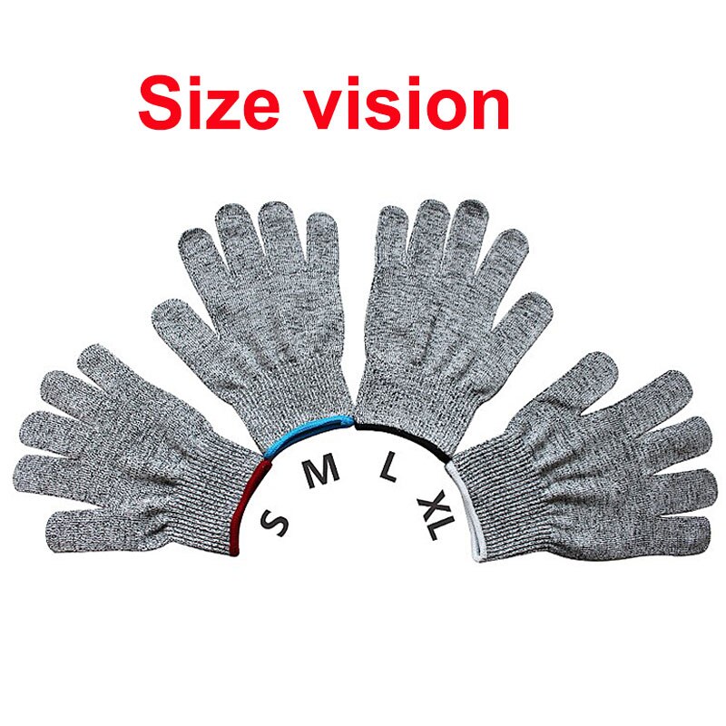 NMSafety Kitchen Butcher Cut-Resistant Safety Work Gloves liner Anti-cut Gloves Safety