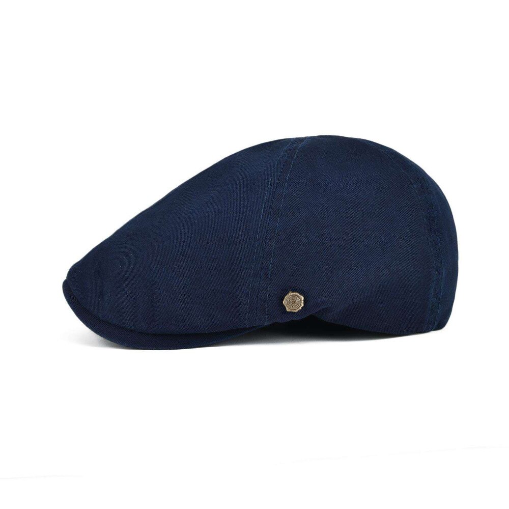 VOBOOM Cotton Newsboy Cap Men Women Ivy Flat Caps Spring Summer Berets Gatsby Hats Driver Cooker Retro Boina for Male Female