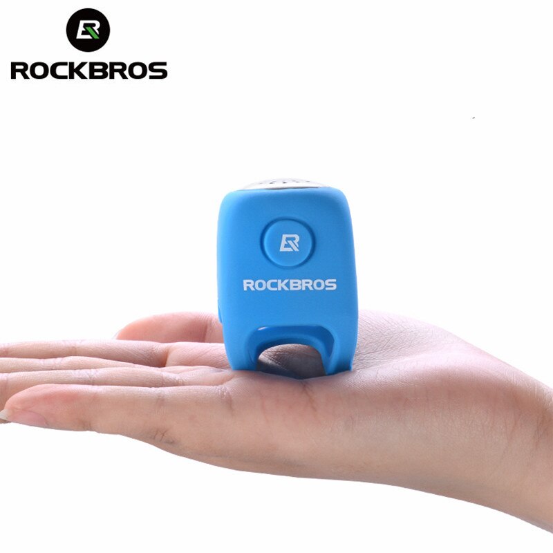Rockbros Fietsen Bel Fiets Elektrische Hoorn Regendicht Mtb Fietsbellen Stuur Silicagel Shell Ring Bike Bell Accessoires