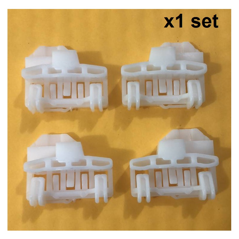 Window Regulator Repair Kit Clips for VW POLO 6N1 6N2 Front Right&LEFT 1994-2001