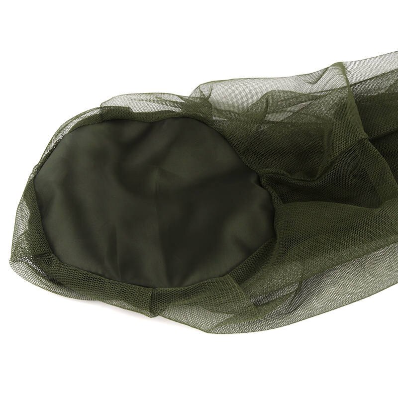2pcs Anti-mosquito Mosquito Net Cap Insect-proof Fishing Cap Outdoor Hiking Camping Travel Dark Green Gauze Neutral Garden