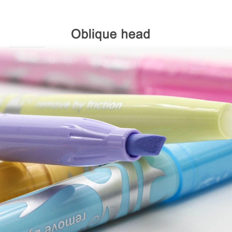 Rotulador resaltador borrable de Frixion SW-FL piloto japonés de colores, marcadores fluorescentes, resaltador Pastel Kawaii, papelería escolar bonita