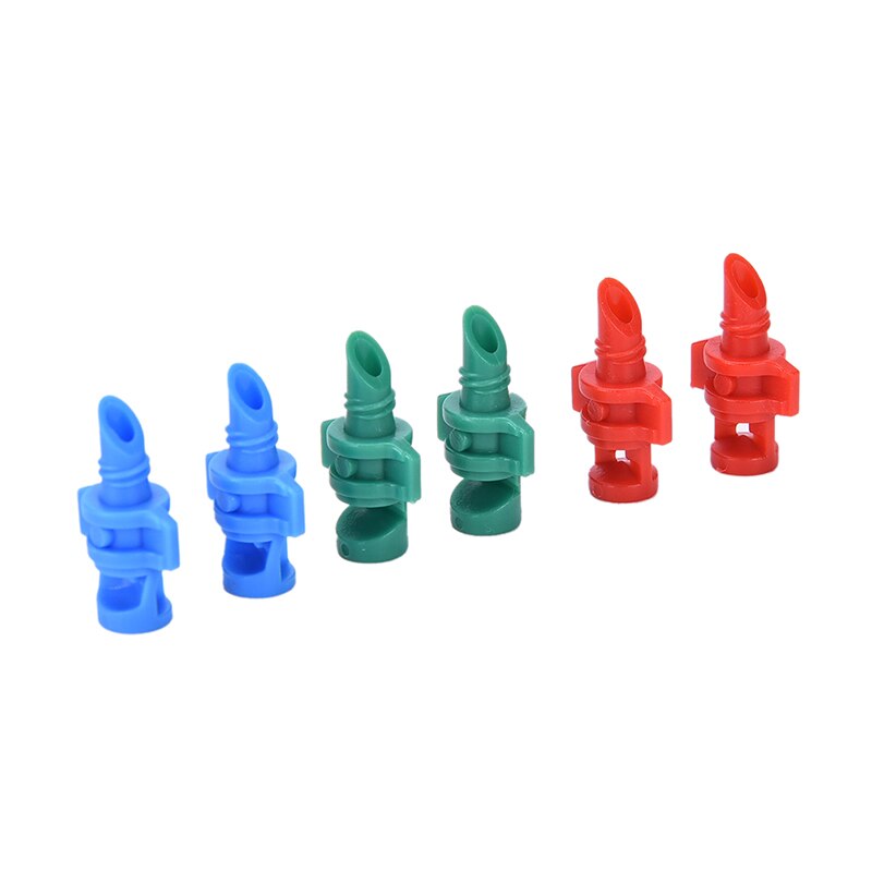 10Pcs 90-360 Degree Adjustable Garden Spray Nozzle Pop up Sprinklers Plastic Lawn Watering Sprinkler Head Watering Irrigation