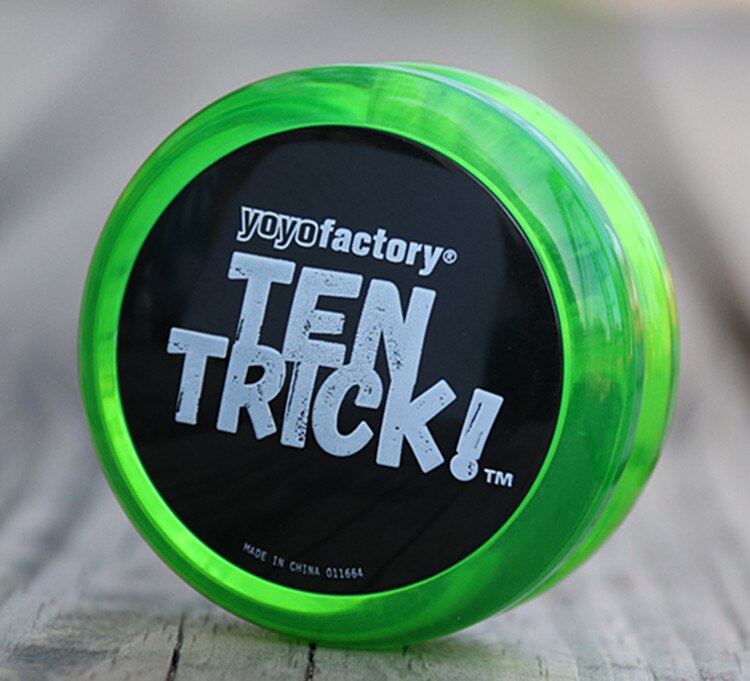 Yyf Blackcat Gaan 2A Yoyo Live Slaap Yoyo Voor Beginner Praktijk Yoyo: black green