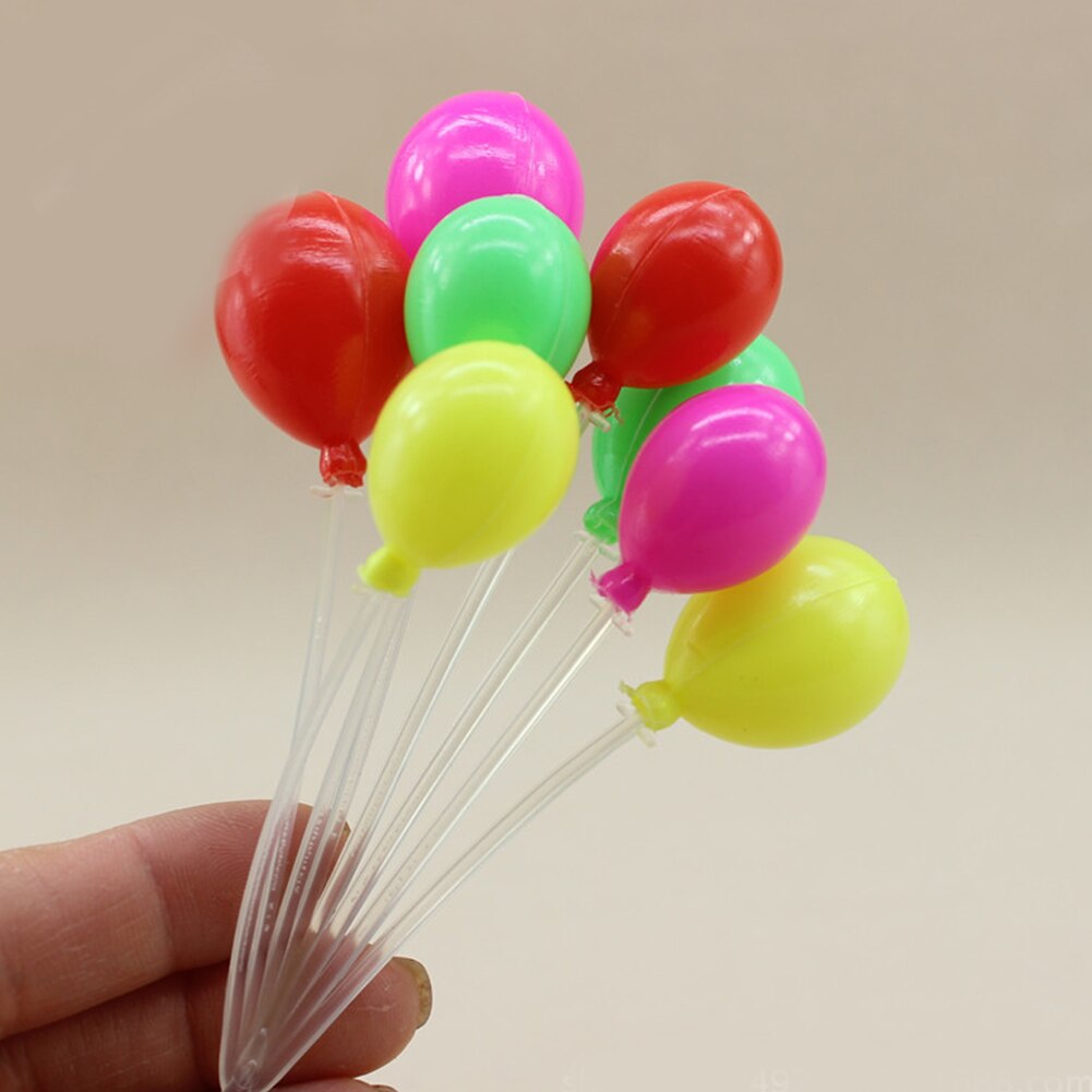 1 Party Kleurrijke Ovale Leuke Kids Thuis Diy Accessoires Mini Micro Landschap Ballon Ornament