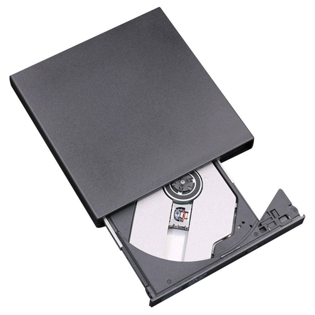 Portable Size Plug & Play External Drive USB 2.0 Burner CD+RW DVD Reader ROM CD Writer Suitable For Mac for Win7/8/10