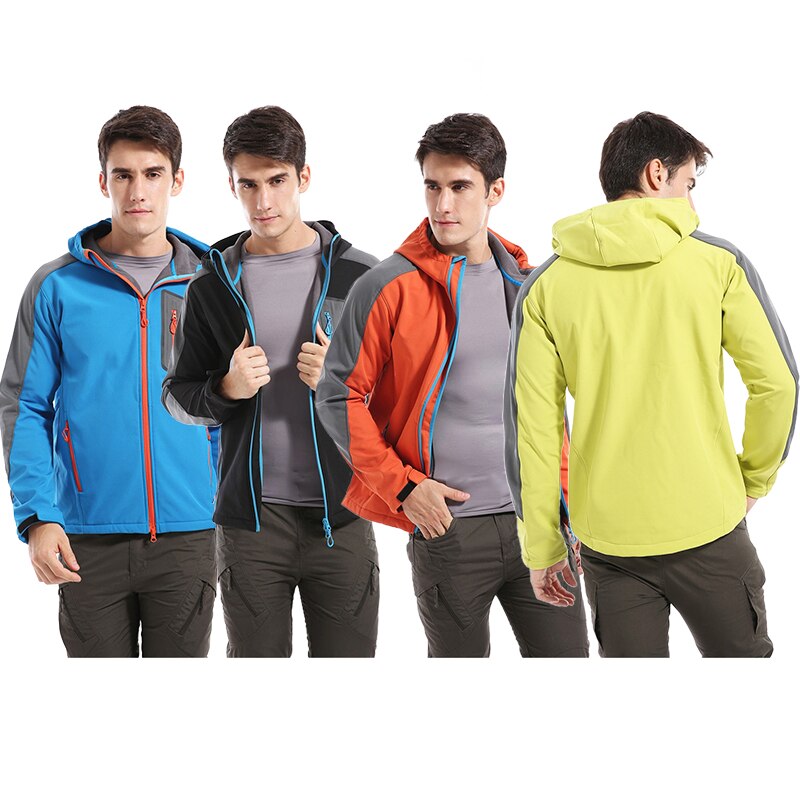 SAENSHING regenjacke herren softshell-jacke Männer Wasserdichte Jacke Wandern Vlies Regen Mantel Angeln Windjacke draussen Camping Wandern Weiche Hülse