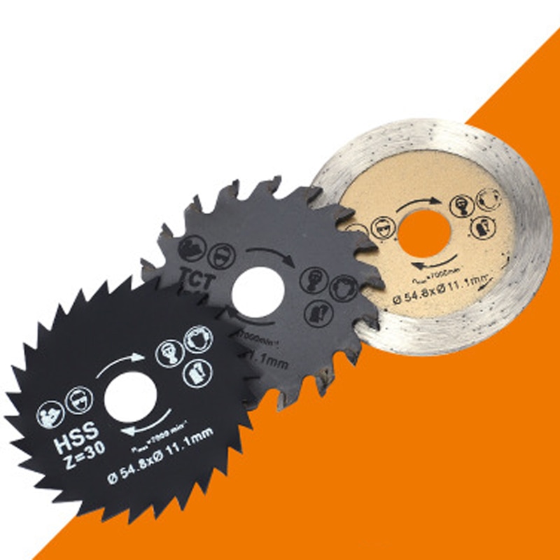 Out diameter Wood Cutting Blade 54.8 mm Mini Circular Saw Blade
