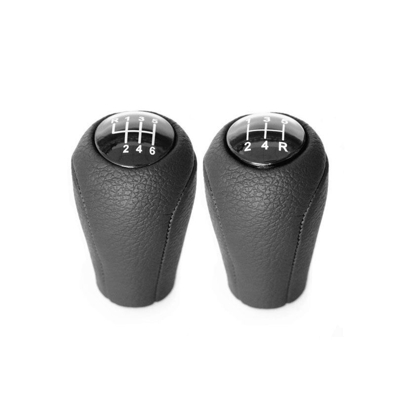 5 6 Speed Pookknop Voor Mazda 3 Bk Bl 5 Cr Cw Mazda 6 Ii Gh CX-7 Er MX-5 Nc Iii Mt Leather Shifter Versnellingspook