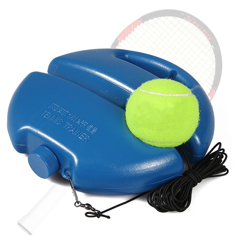 Tennis Trainer Single-Player Tool Oefening Tennisbal Sport Zelf-Studie Rebound Bal Met Tennisbal Plint Cricket dampener