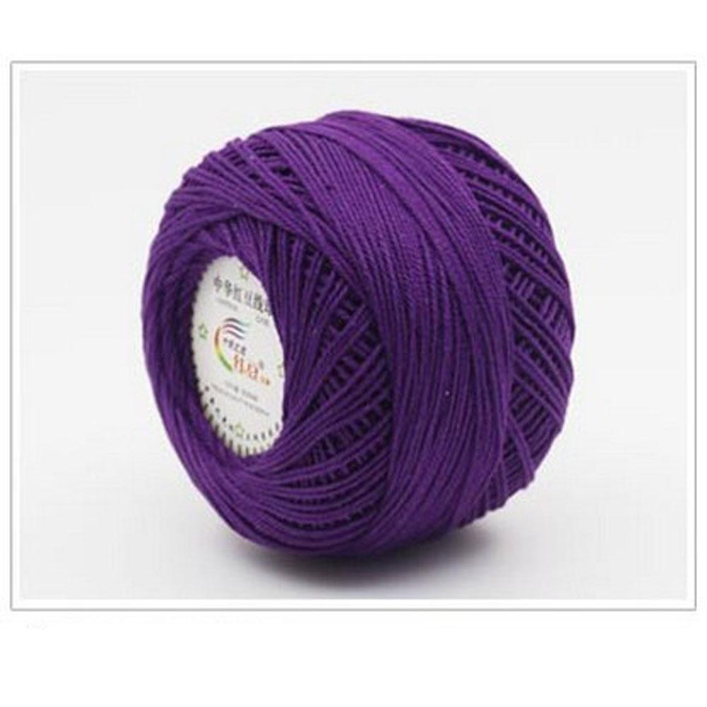 Bricolage coloré dentelle fil fil fil au Crochet 100% coton fil à tricoter à la main fil Machine à coudre ligne numéro 3 bébé fil