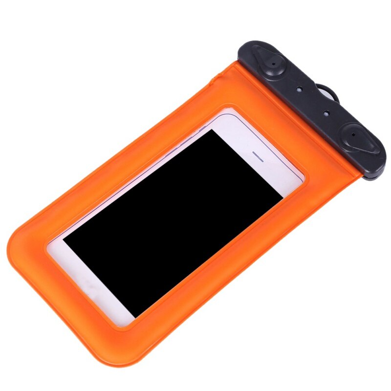 Vanntett mini badeveske smarttelefon berøringsskjermpakke mobiltelefon vanntett bag 9 farger: O
