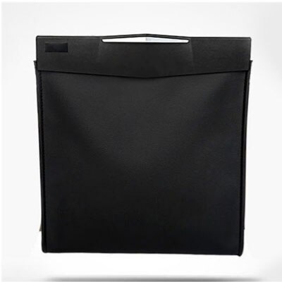 For Toyota Land Cruiser Prado 90/95 120 150 LC150 Accessories Car Trash Can Garbage Bag Hanging Seat Multifunction Storage: black