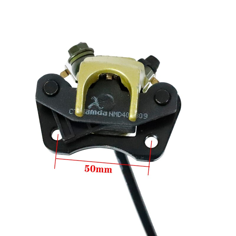 ATV Caliper System QUAD Dirt Bike Front Disc Brake Twin Disc Brake Assembly Brake System For 110cc 125cc atv Motorcycle Parts
