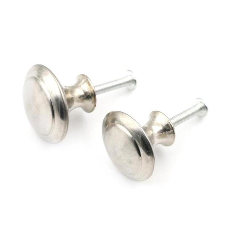2 Stuks Stalen Deurknop Kabinet Handles Kast Lade Keuken Lade Meubilair Kledingkast Knoppen Hardware Diy