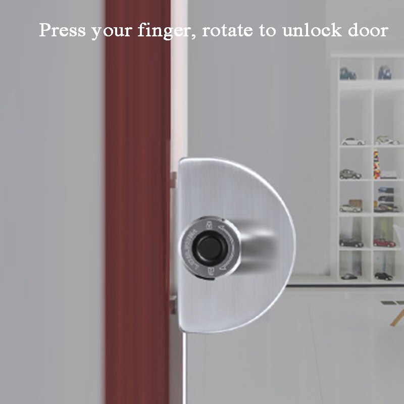 12mm Glass Door Lock Biometric Fingerprint Keyless Electronic Lock USB lithium battery Office/Store/showcase/File cabinets lock