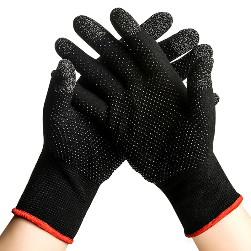 2 Stuks Hand Cover Game Controller Voor Pubg Zweet Proof Niet-Kras Gevoelige Touch Screen Gaming Vinger Duim Mouw handschoenen