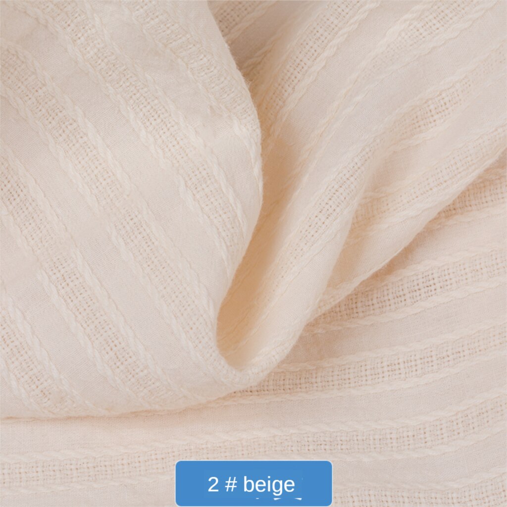 50CM*145CM/Piece, Cotton Linen Clothing Cloth, Pure Cotton Shirt Clothes Cloth, Dress Solid Color Fabric, DIY Handmade Material: 18