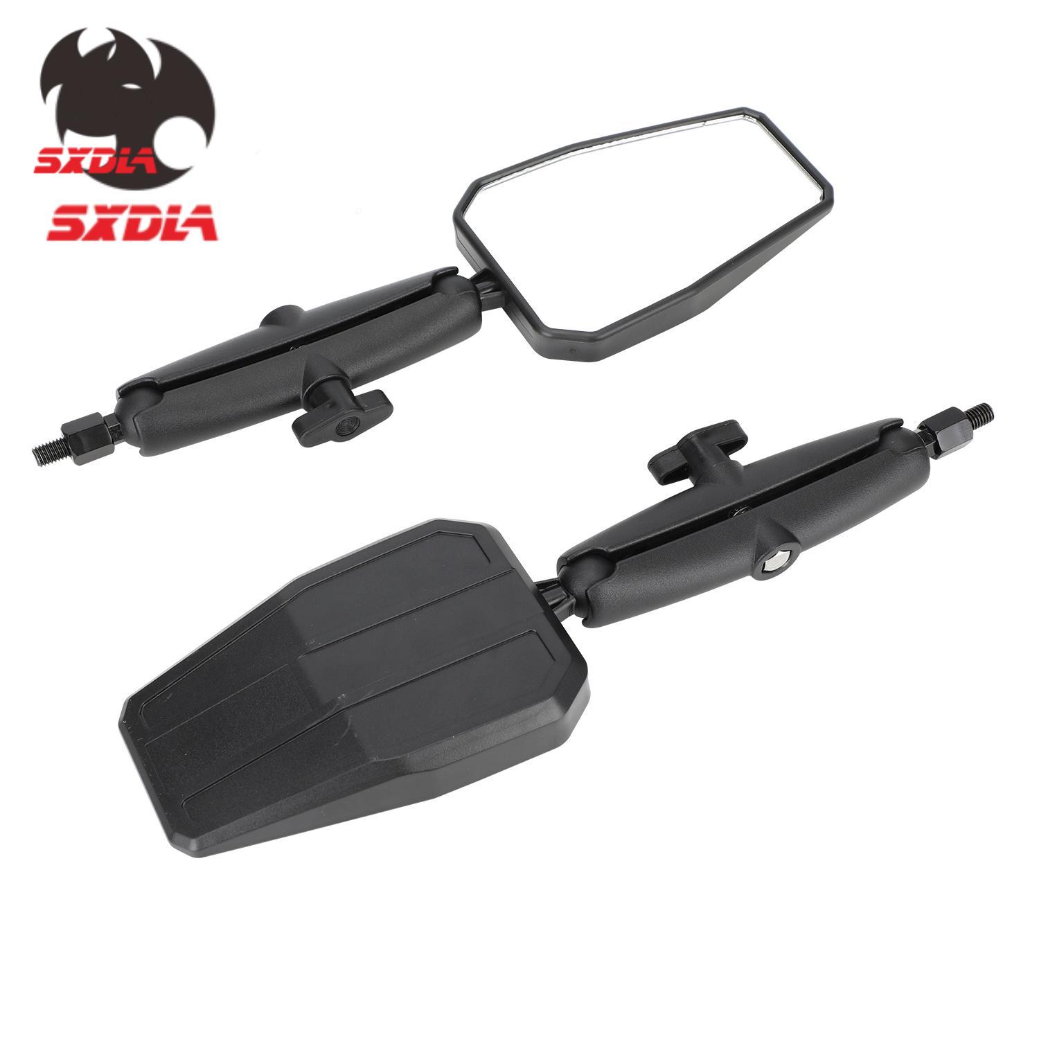 Espelho retrovisor para motocicleta, espelho lateral para ktm adv honda kawasaki versys klr650 benelli trk rally universal