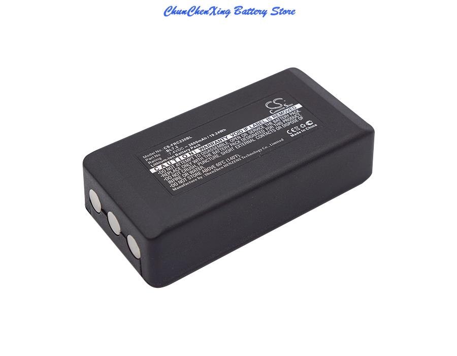 Cameron sino 2600 mah batterie  bl7.2 für falard  rc 012, rc12, rc12r, rc12ri,  rcir 12,  tim 12