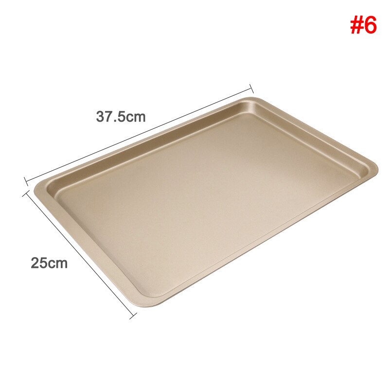 Láminas antiadherentes para horno, bandeja para hornear, grande, resistente, libre de óxido, no tóxico: 6