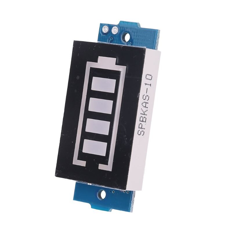 Single 3.7V Lithium Battery Capacity Indicator Module 4.2V Blue Display Tester