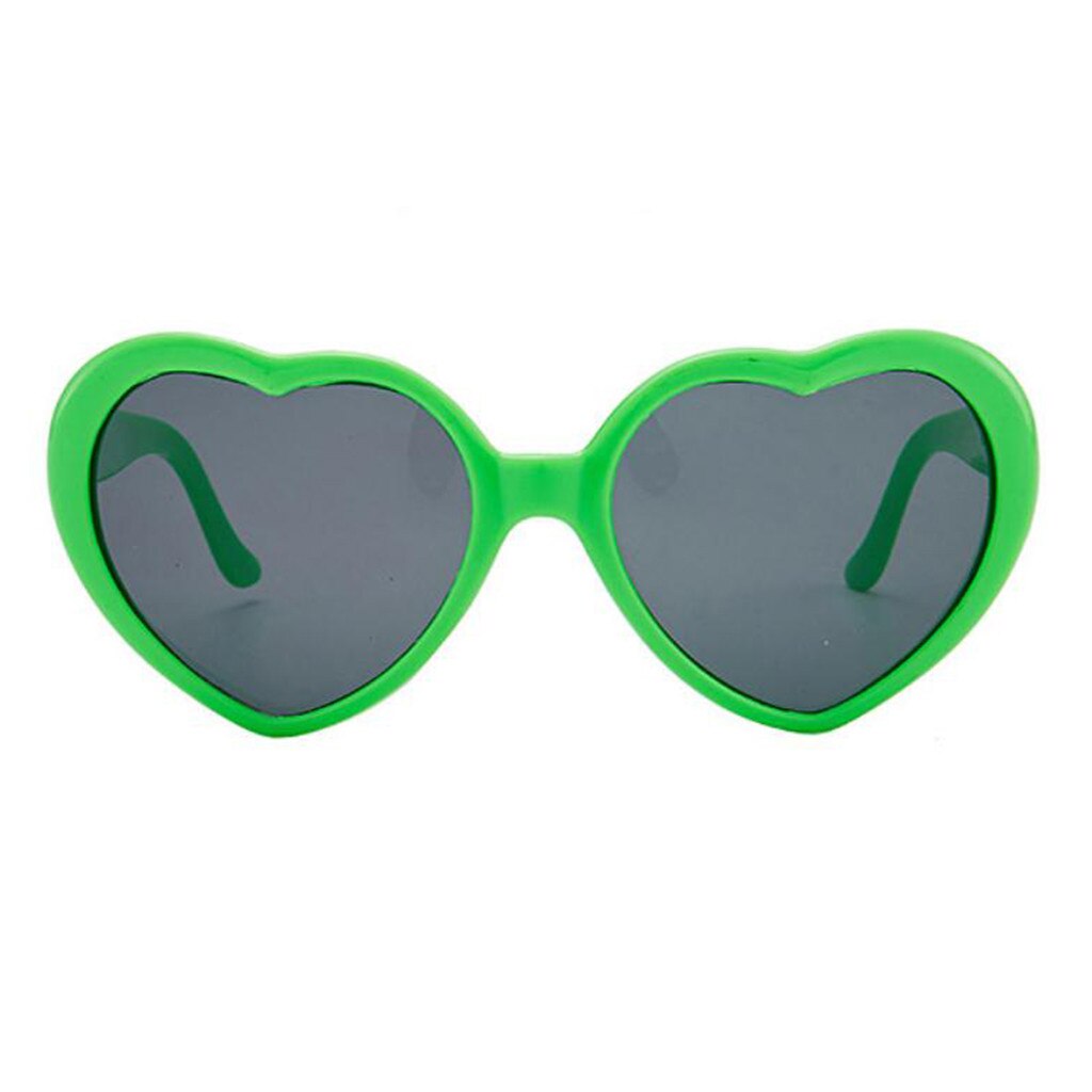 Bohemian Stijl Strand Liefde Bril 'S Nachts Hart-Vormige Lichten Geworden Liefde Speciale Effecten Bril Blauw Licht Blokkeren Bril