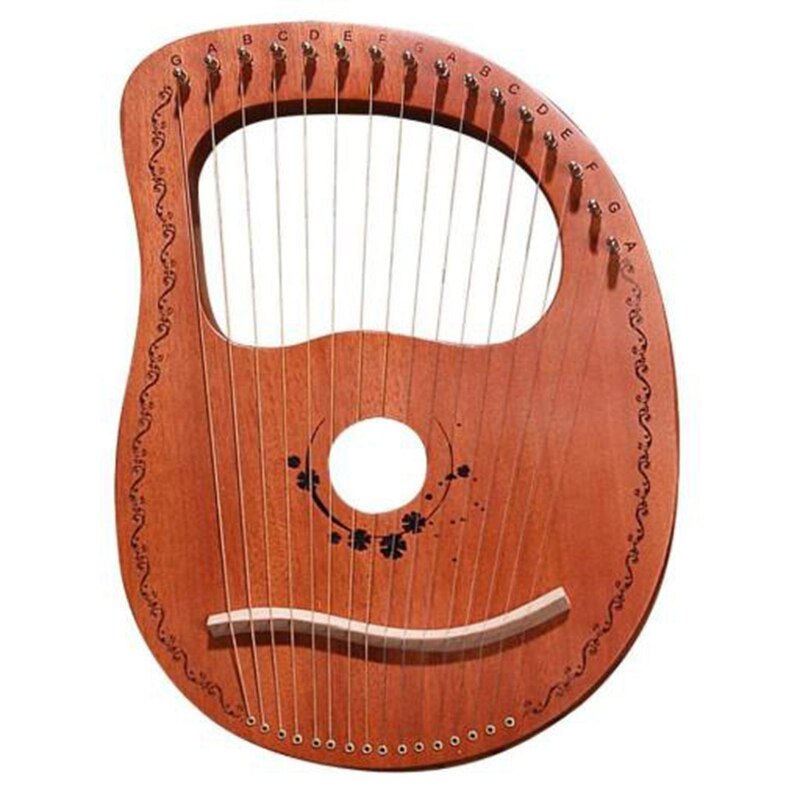 Lier Harp 16 String Harp Draagbare Kleine Harp Met Duurzaam String Muziekinstrument Stabiele Geluid Harp