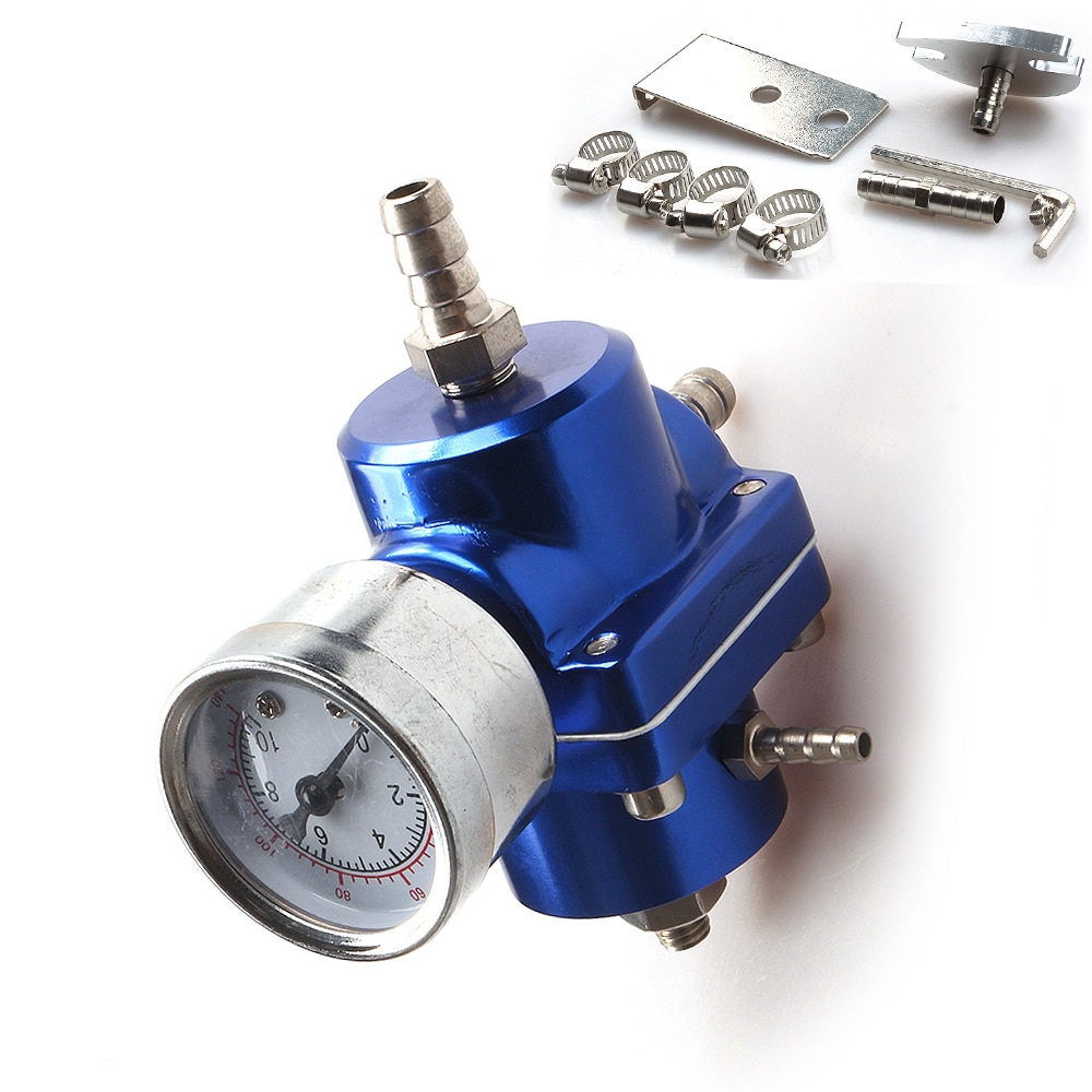 Verstelbare Tomei Fuel Pressure Regulator Met Gauge Universal Voor Bmw