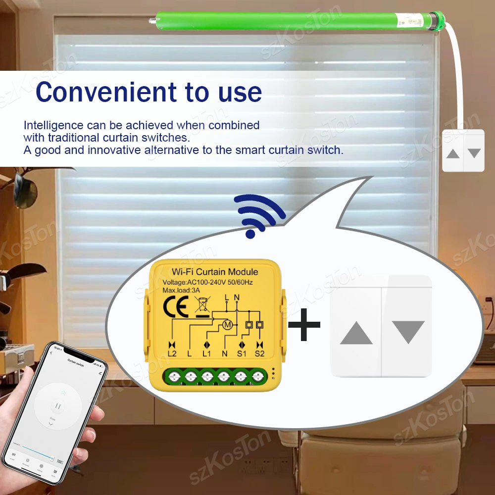 Tuya ZigBee WiFi inteligentny moduł przełączający kurtyny podłącz rolety żaluzje silnik czasowe sterowanie głosem dla Alexa Google Home