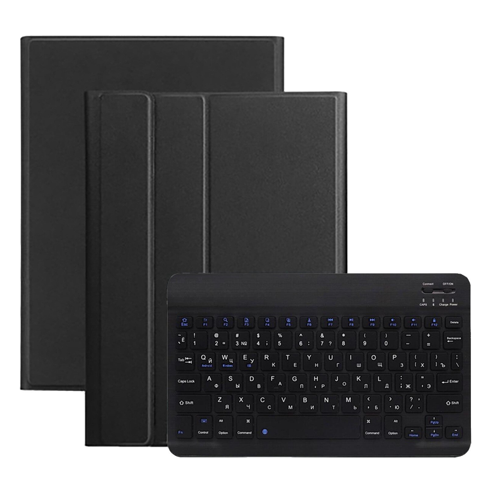 Funda para teclado inalámbrico retroiluminado, para Lenovo Tab M10 FHD Plus 10,3 tb-x606f TB-X606X, Funda tipo libro con soporte para tableta: A For M10 Plus