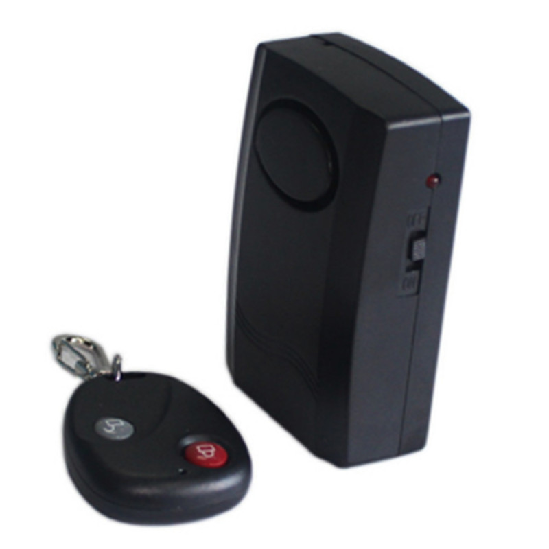 Wireless Remote Control Vibration Activated Wireless Anti-Theft Security Alarm