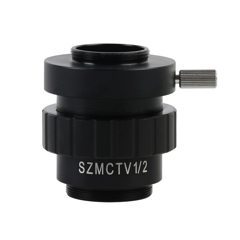SZMCTV 1/2 1/3 1X Adapter For Simul Focal Trinocular Stereo Microscope HDMI VGA USB Video Camera 0.3X 0.5X C mount Lens Adapter