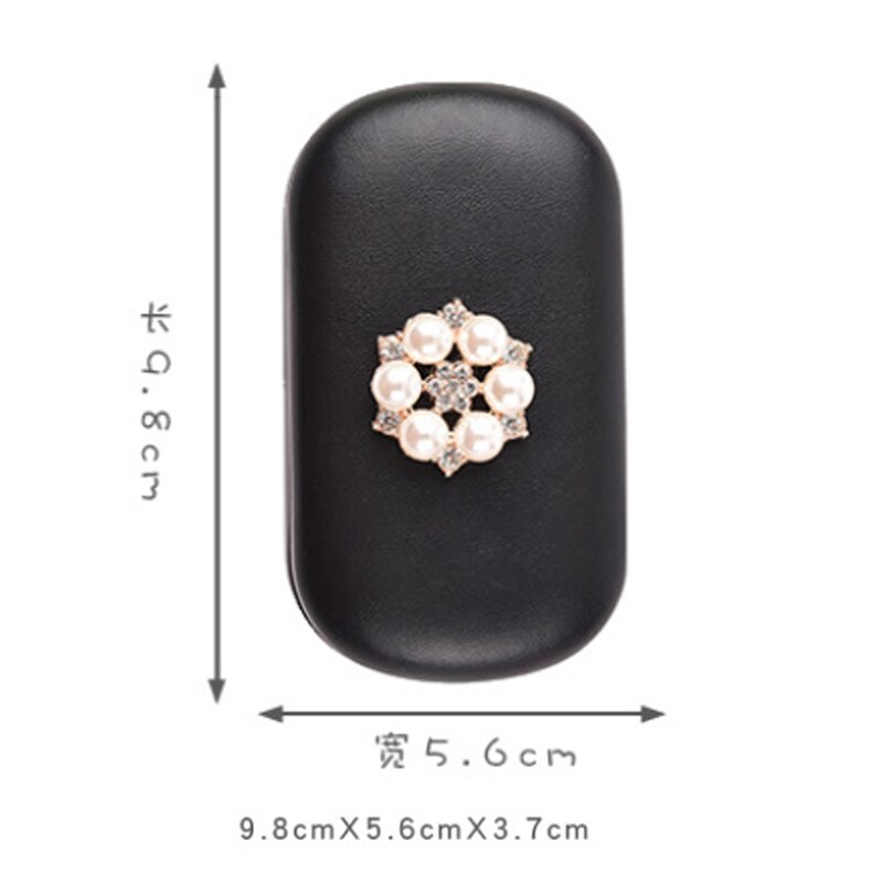 Estuche para lentes de contacto de conejo de dibujos animados para mujer, caja de almacenamiento, contenedor para lentes de ojo, conjunto de soporte, accesorios para gafas