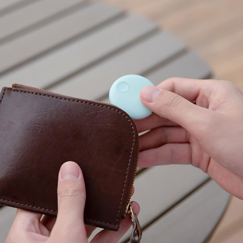 Xiaomi Ranres Smart Anti-Verloren Apparaat 15m Lange Afstand Twee-weg Wederzijdse Zoeken Sleutelhanger Portemonnee Mobiele Telefoon anti-Verloren Positionering