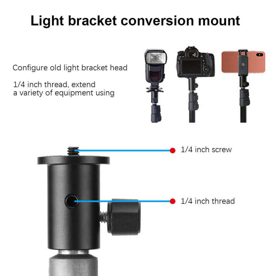 camera devices Flash Light Bracket Adapter Screw Conversion Interface Base Photographic Equipment Accessory camera accessories