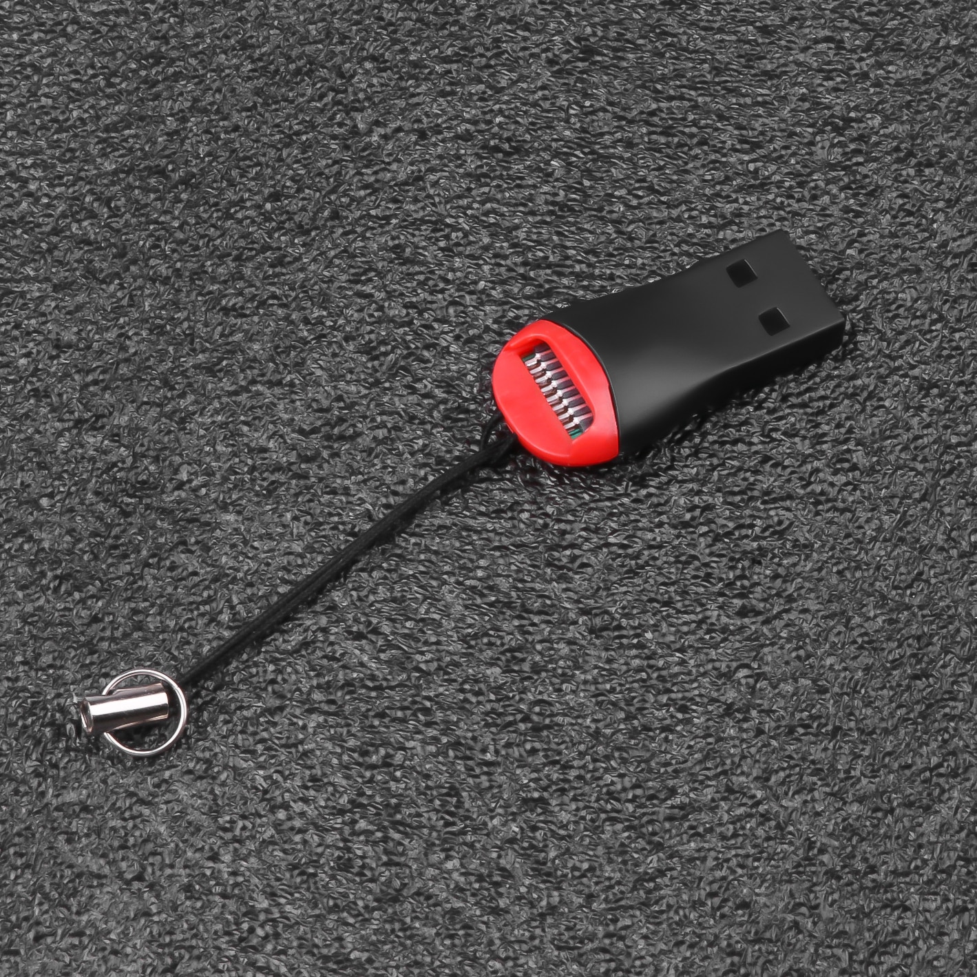 Usb 2.0 kortlæser adapter micro sd sdhc tf flash hukommelseskortlæser mini adapter til bærbar computer