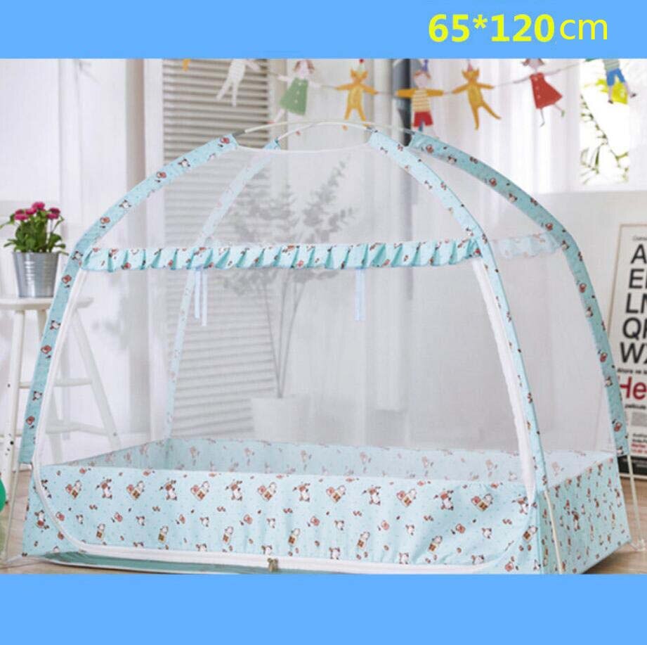 Mosquitera portátil para cuna de bebé, yurta mongola, carpa antimosquitos, dosel para recién nacido: Shuilv-MMTX-65x120cm