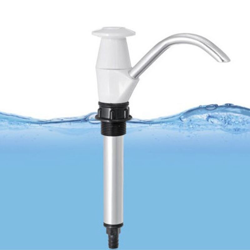 Évier polyvalent eau main pompe robinet portable Camping remorque Camping-car RV extérieur boire des pièces pratiques simples