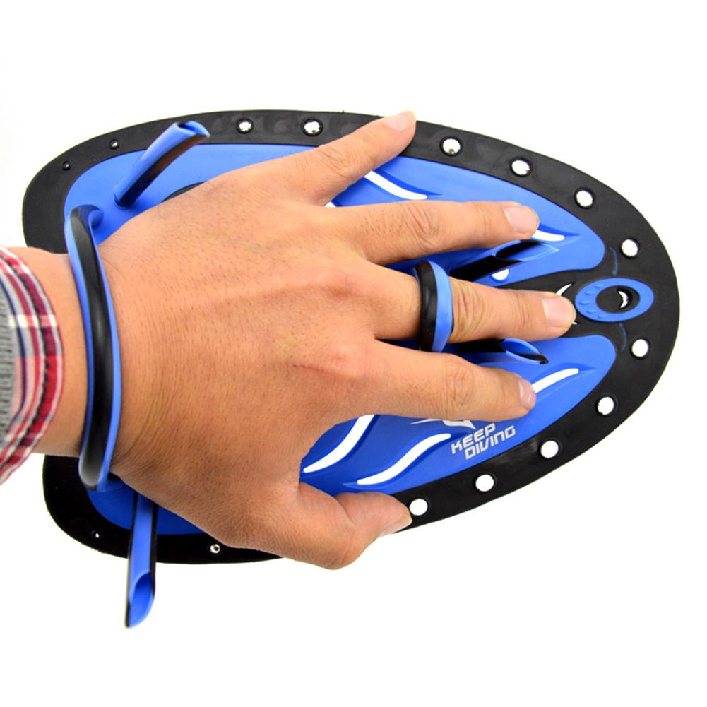 Professionelle 1 Paar Schwimmen Paddel Einstellbare Hand Fin Ausbildung Tauchen Paddel Handschuhe Paddel Heißer Wassersport Ausrüstung