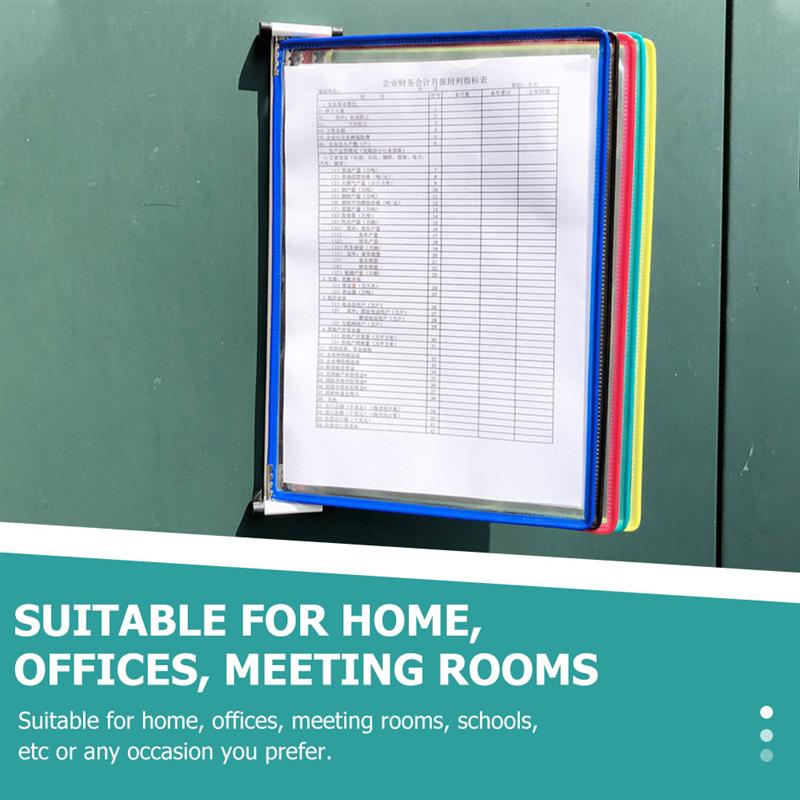 Wall Hanging Files Storage Rack Magazine Organizer Pouch Wall Hanging Folder