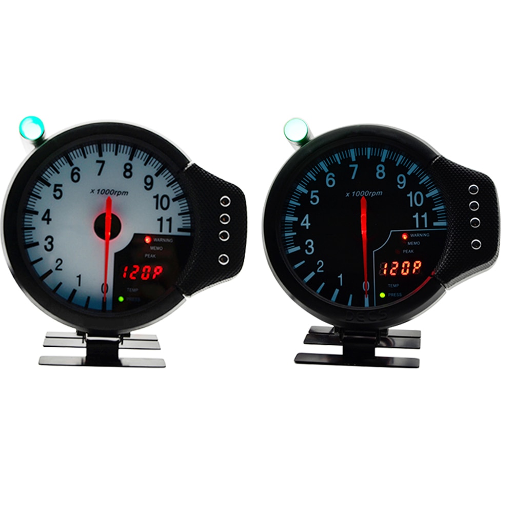 5" Auto Gauge Tachometer EL-3-in-1 Meter(BLACK OR WHITE)