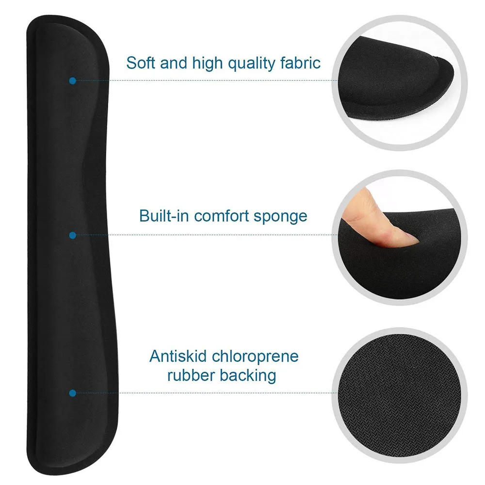 Mouse & Keyboard Wrist Support Pad Protection Rest pad For PC Gamer Office Laptop Keyboard Mouse Mat Memory Nonslip Cotton Rest