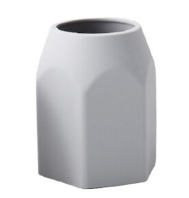 Portalápices para estudiantes, papelería creativa, escritorio geométrico, caja de almacenamiento multifunción, contenedor de bolígrafo, cepillo, suministros de oficina: type 3 B