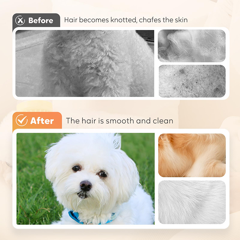 Pet Bath Brush 2 In 1 Dog Bath Brush With Built-in Shampoo Dispenser Pet Wash Brush Dogs Cats Grooming Massage Brush