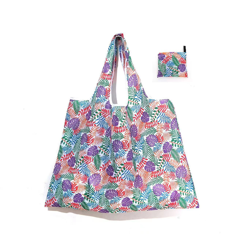 Boodschappentas met grote capaciteit, bedrukte opvouwbare opbergtas, milieuvriendelijke draagbare handtas, Korea Shopper Bag: Roze