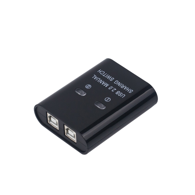 2 Hafen USB Manuelle Schalter Usb 2,0 Hub 2 in 1 Aus Zwei Computer Teilen Sich Einen Drucker Gerät Usb Teiler