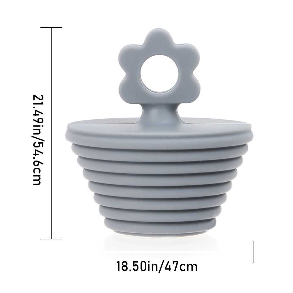Bouchon de Baignoire en Silicone pour Évier de Cuisine, Accessoire de Remplacement Pratique, Anti-Colmatage