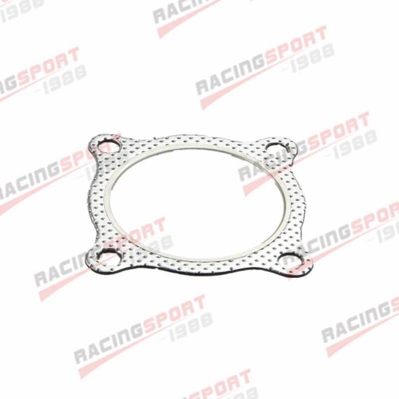 3" 4-Bolt HighTemp Exhaust Gasket Turbo/Manifold/Header Down/Dump Pipe Flange